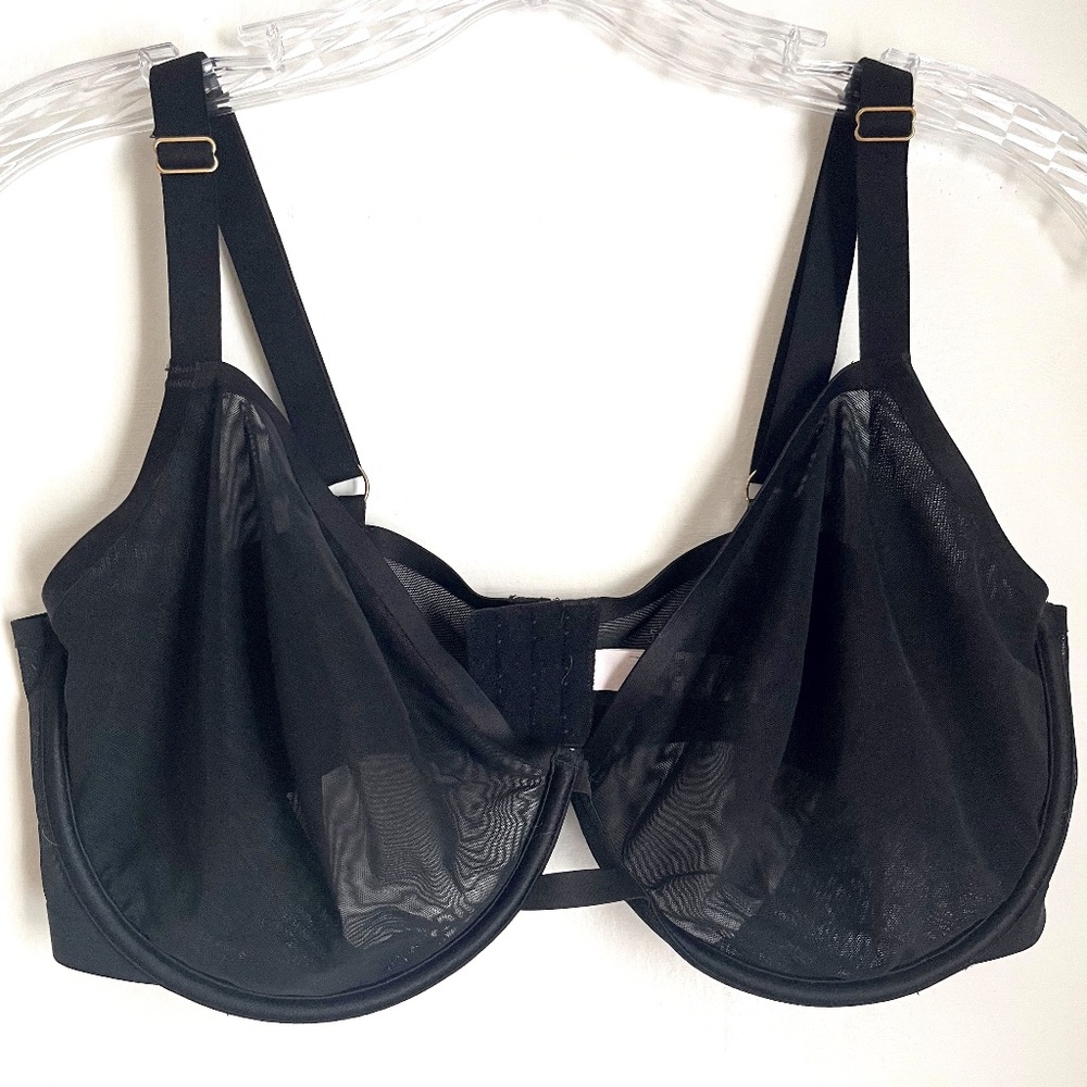 Auden Unlined Demi Coverage Underwire Bra